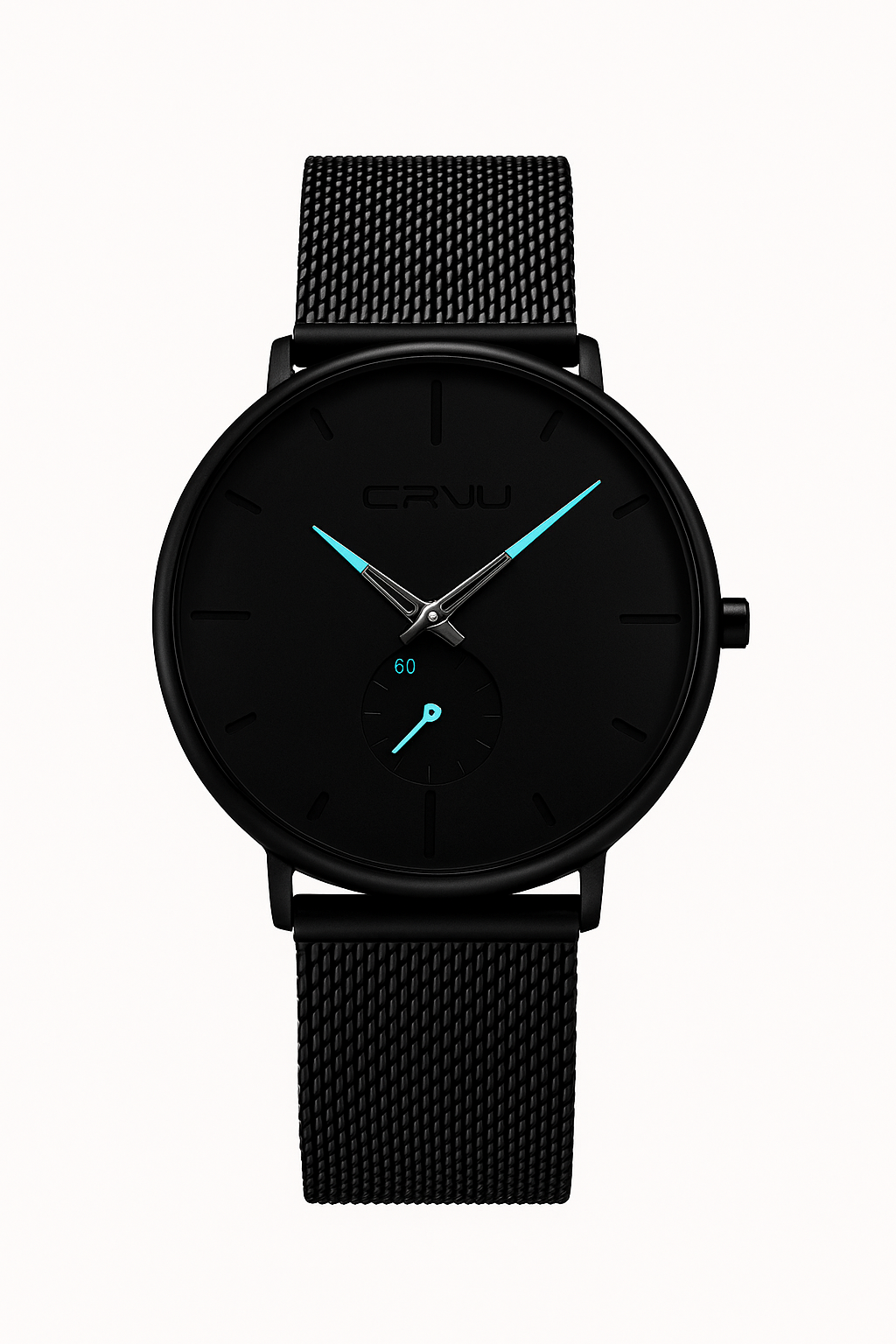 All-Black Minimalist Watch